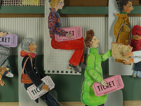 Train Ride (2023) Stop Motion Animation